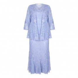 ANN BALON Lilac lace outfit - Plus Size Collection