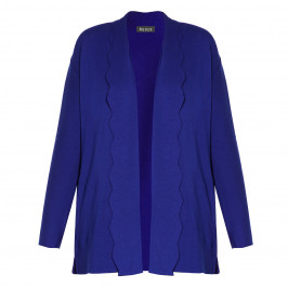 Beige Plus CARDIGAN COBALT - Plus Size Collection