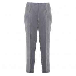 BEIGE SMART PULL-ON TROUSER GREY - Plus Size Collection