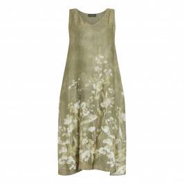 Elena Miro Floral Dress Green - Plus Size Collection