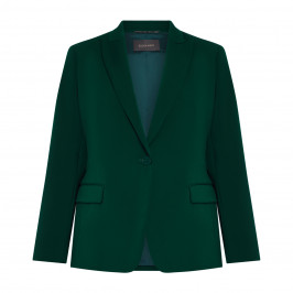 Elena Miro Suit Jacket Forest Green  - Plus Size Collection