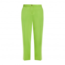 Elena Miro Ankle Grazer Trousers Lime - Plus Size Collection