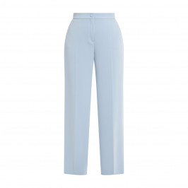 Marina Rinaldi Triacetate Trouser Azure Blue - Plus Size Collection