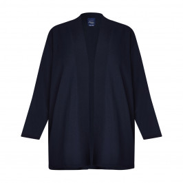 Persona by Marina Rinaldi Edge to Edge Cardigan Navy - Plus Size Collection