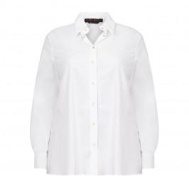 MARINA RINALDI WHITE SHIRT 100% COTTON - Plus Size Collection