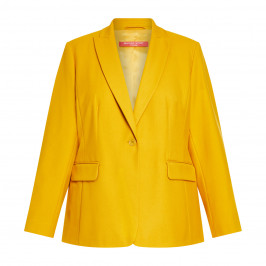 Marina Rinaldi Jersey Blazer Ochre - Plus Size Collection