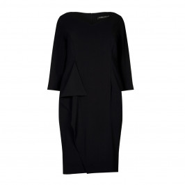 Marina Rinaldi black crepe DRESS - Plus Size Collection