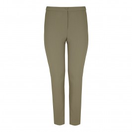 Marina Rinaldi khaki slim leg TROUSERS - Plus Size Collection