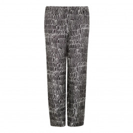 Marina Rinaldi Silk Print Trouser - Plus Size Collection