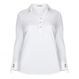 MAXIMA WHITE TUNIC - Plus Size Collection