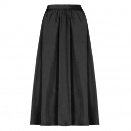 PERSONA BY MARINA RINALDI TAFETA SKIRT BLACK - Plus Size Collection