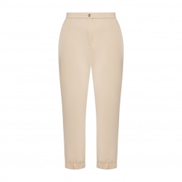 Persona By Marina Rinaldi Trousers Sand  - Plus Size Collection