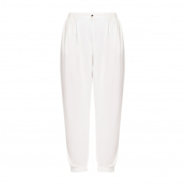 Persona by Marina Rinaldi Jersey Trousers White - Plus Size Collection