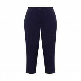 PERSONA BY MARINA RINALDI PUNTO JERSEY TROUSER NAVY - Plus Size Collection