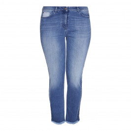 PERSONA BY MARINA RINALDI LUREX STRIPE JEANS - Plus Size Collection