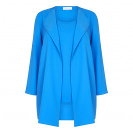 SALLIE SAHNE WATERFALL JACKET AND VEST TWINSET - Plus Size Collection