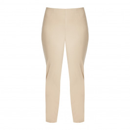 BEIGE NARROW LEG TECHNOSTRETCH BEIGE  - Plus Size Collection