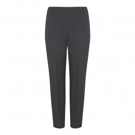 VERPASS charcoal Narrow leg split hem winter weight TROUSERS - Plus Size Collection