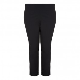 VERPASS ankle grazer TROUSERS with metallic bow embellishment - Plus Size Collection