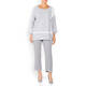 PIAZZA DELLA SCALA SWEATER IN SILVER