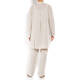 QNEEL CHEESECLOTH LINEN SHIRT BEIGE