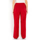 MARINA RINALDI VIRGIN WOOL TROUSER RED 