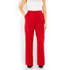 MARINA RINALDI VIRGIN WOOL TROUSER RED 