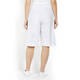 PERSONA BY MARINA RINALDI STRETCH COTTON SHORTS