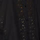 ELENA MIRO BRODERIE ANGLAIS SHIRT BLACK
