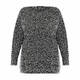 MARINA RINALDI BOUCLE JUMPER BLACK