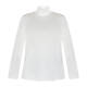 MARINA RINALDI JERSEY POLO NECK WHITE