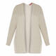 MARINA RINALDI CABLE KNIT CARDIGAN BEIGE 