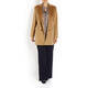 MARINA RINALDI WOOL JACKET CAMEL              