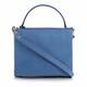 ABRO SKY BLUE LEATHER BAG with shoulder strap