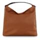 ABRO TAN LEATHER HOBO BAG