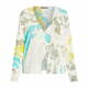 Alembika Linen Blend Cardigan Green