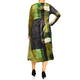 Alembika Crushed Velvet Dress Olive  