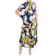 Alembika Abstract Print A-Line Top Multicolour
