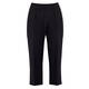 BEIGE PULL ON CULOTTE BLACK