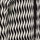 Beige Edge-To-Edge Zig-Zag Cardigan Black and White 