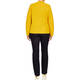 Beige Boiled Wool Jacket Yellow
