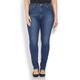 BEIGE label blue distressed denim jeans