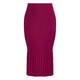 BEIGE KNITTED TUBE SKIRT BORDEAUX