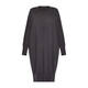 Beige Knitted Dress Grey 