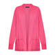 Beige Cardigan Fuchsia Pink 