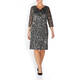 BEIGE SEQUIN DRESS BLACK