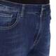 BEIGE label blue distressed denim jeans