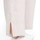 BEIGE WIDE LEG PULL ON LINEN TROUSER