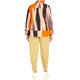 Beige Stripe Shirt Multi-Colour 