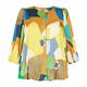 Beige Satin Shirt Multicolour
